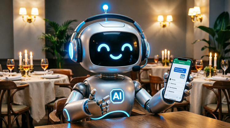 Agente de IA gestionando reservas de restaurante por WhatsApp